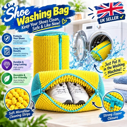 Shoe washing machine bag - shoe,