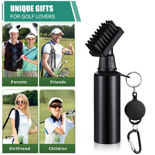Golf club brush with water - golf,