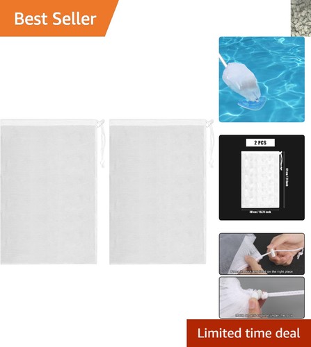 Fine mesh pool cleaner bags - pool,