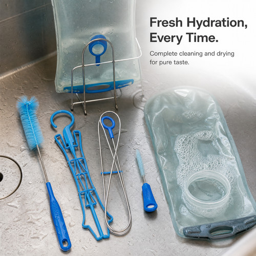 Water bladder cleaning kit - bladder,