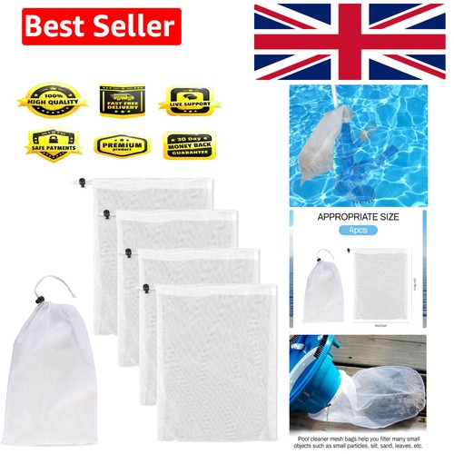 4pcs white nylon mesh - nylon, pool