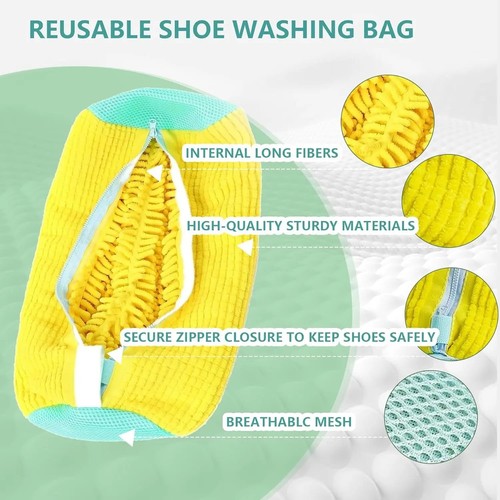 Shoe washing machine bag - washing,