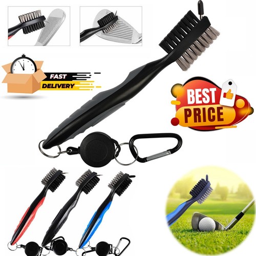 Golf club brush cleaning - brush,