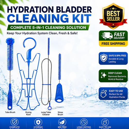 Water bladder cleaning - water,