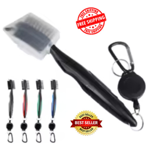Golf club brush cleaning - golf, tool