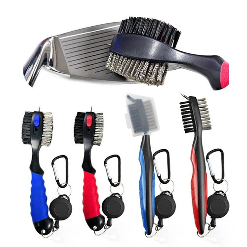 Golf brush club cleaning - club,